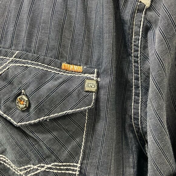 BUCKLE BLACK Long Sleeve Dress Shirt - Picture 3 of 7